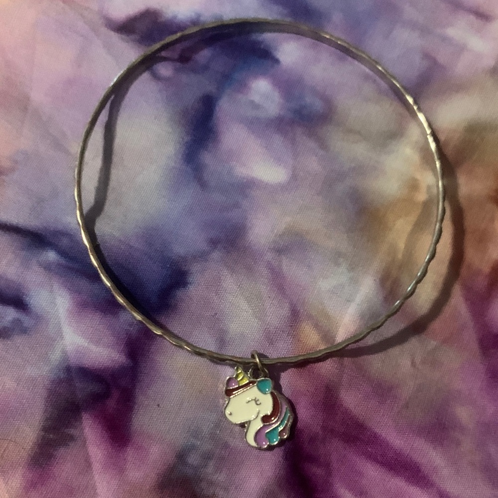 Silver 🦄 Unicorn Charm Bracelet